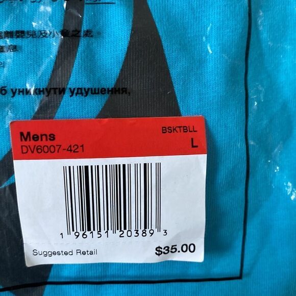 NIKE NBA Phoenix Suns Essential The Nike Tee L Dark Turquoise - Picture 4 of 5